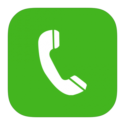 green phone icon press to call chloroplastes