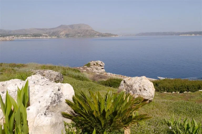 Sea view from out of the garden