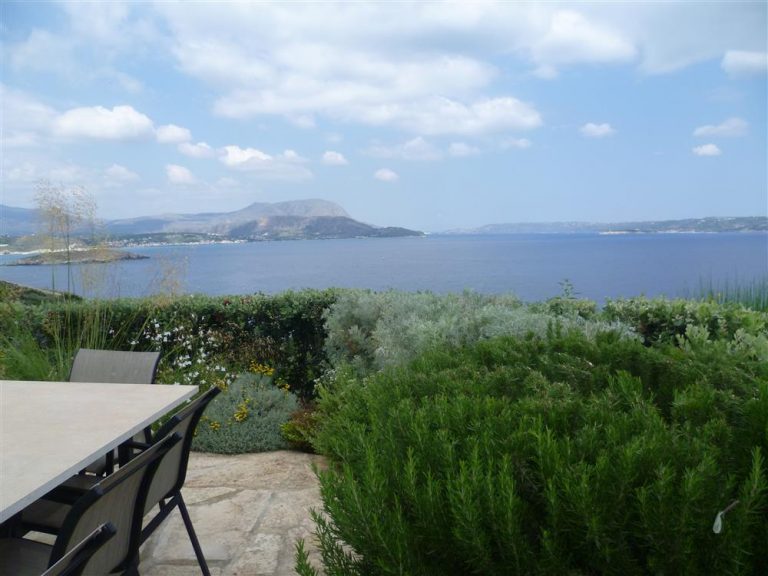 Stunning view from out of the garden to Chania